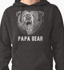 Papa Bear T-shirt Pullover Hoodie