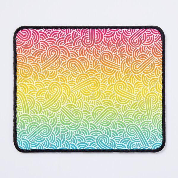 Item preview, Ombré pansexual colours and white swirls doodles designed and sold by savousepate.