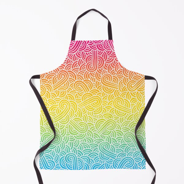 Item preview, Ombré pansexual colours and white swirls doodles designed and sold by savousepate.
