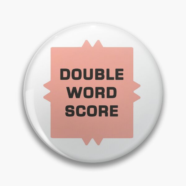 Item preview, Double Word Score Scrabble Game Tile designed and sold by Jerrica Ramsay.