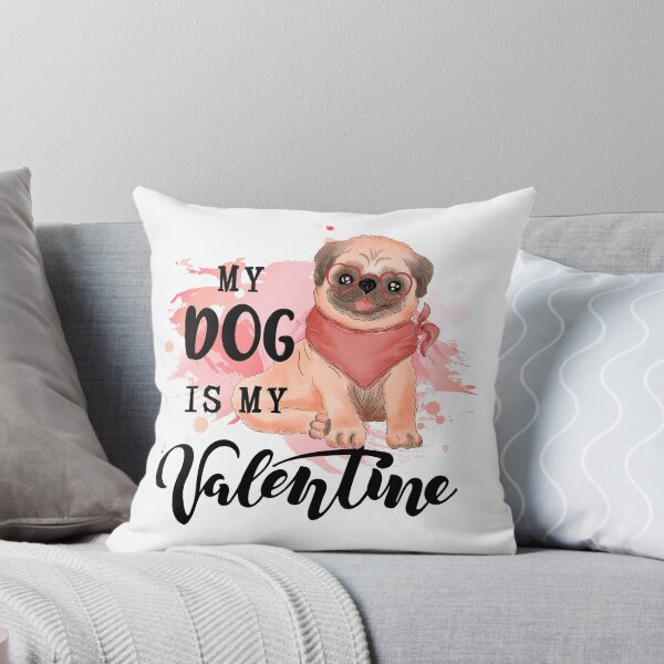 Item preview, My Dog is my Valentine designed and sold by Natalia Varlamova.