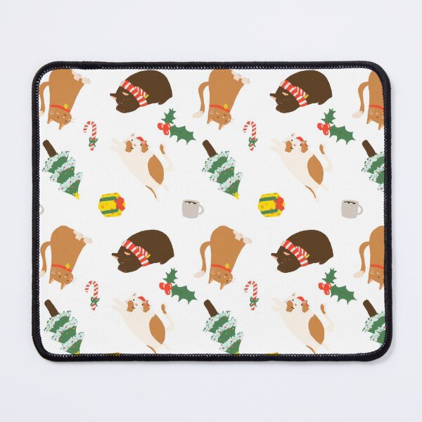 Item preview, Christmas cats pattern designed and sold by BessieMoo.