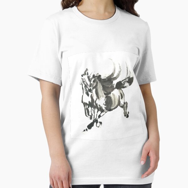 Aperçu de l'œuvre Encre de Chine Cheval créée et vendue par Thepsonthi.