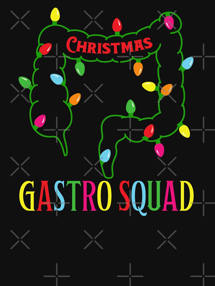 Disover Christmas Gastro Nurse Squad Gastroenterology Doctor  T-Shirt