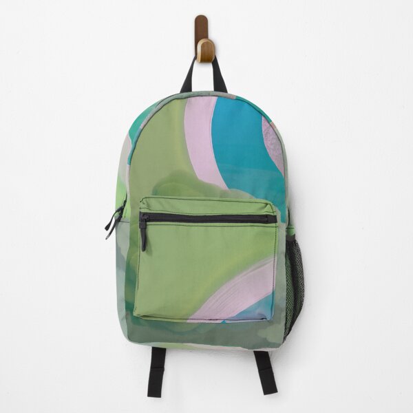 Item preview, Green Circle Window with Clouds designed and sold by fakeface.