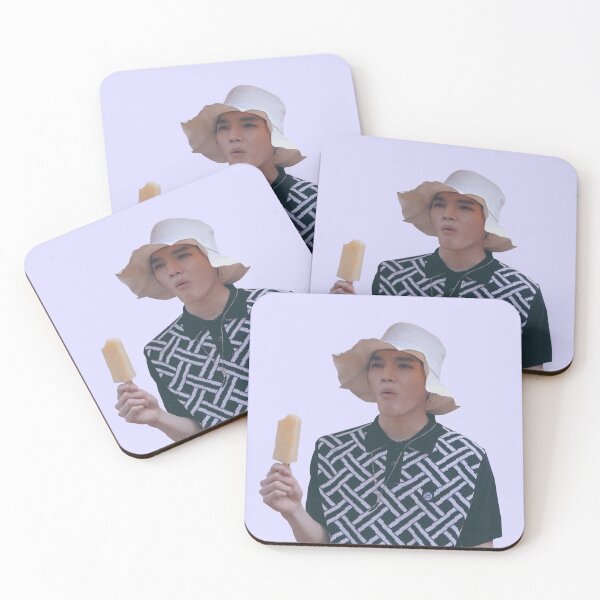 Item preview, NCT Taeyong with ice cream meme designed and sold by LunarKatShop.