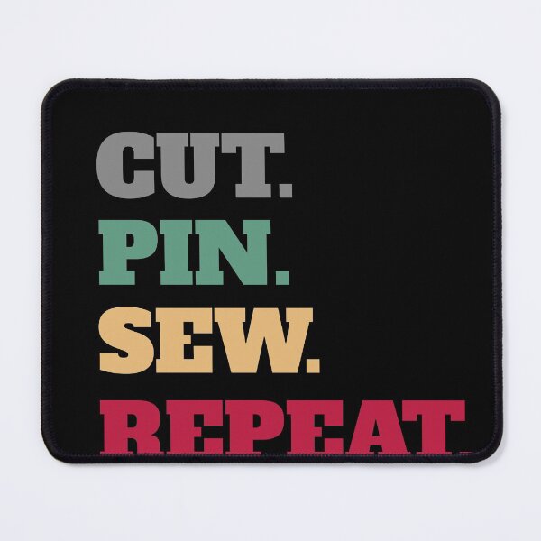 Item preview, Funny Cut Pin Sew Repeat designed and sold by Salvadax.