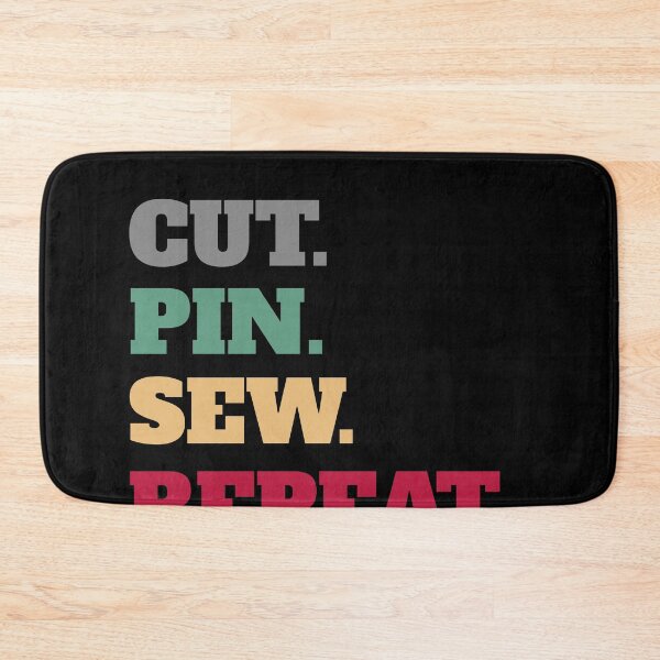 Item preview, Funny Cut Pin Sew Repeat designed and sold by Salvadax.