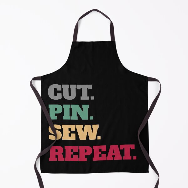 Item preview, Funny Cut Pin Sew Repeat designed and sold by Salvadax.