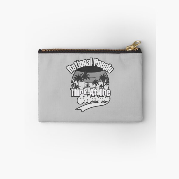 Item preview, Rational People Think At The Margin - Black & Whtie designed and sold by Chubuter.