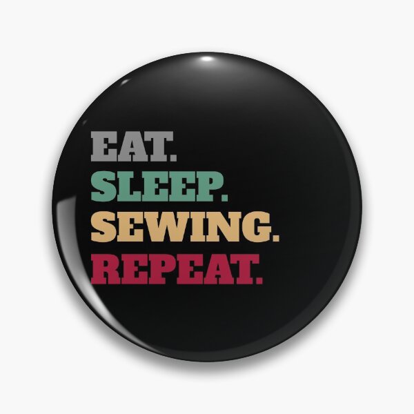 Item preview, Funny Cut Pin Sew Repeat designed and sold by Salvadax.
