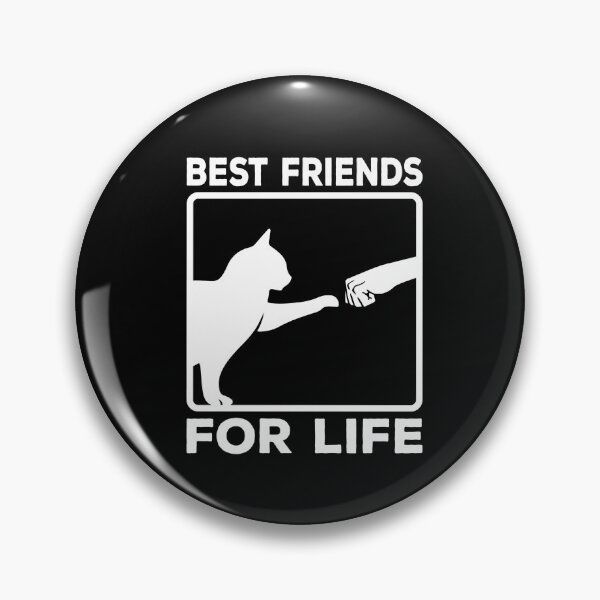 Item preview, BEST FRIENDS FOR LIFE - FIST BUMP - CAT LOVER  designed and sold by The-Funny-Shop.