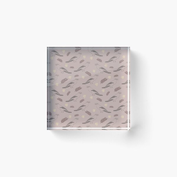Item preview, Light brown background bird pet seamless pattern designed and sold by tamongg14.