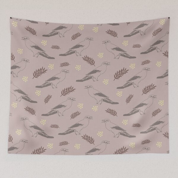 Item preview, Light brown background bird pet seamless pattern designed and sold by tamongg14.