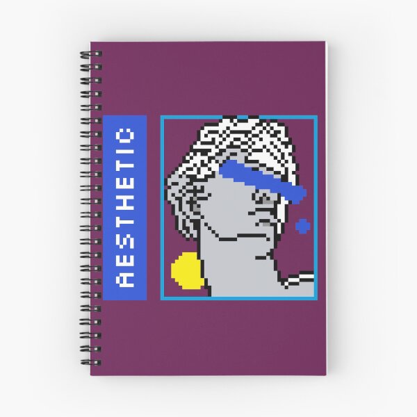 Item preview, Aesthetic Ancient Greece Retro Pixel Art of Statue designed and sold by ClassicalGreece.