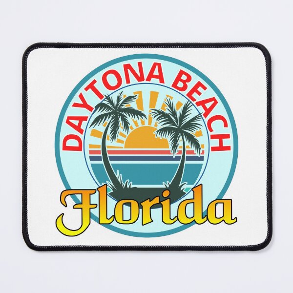Item preview, Daytona Beach Florida Beach Sticker designed and sold by RGRamsey.