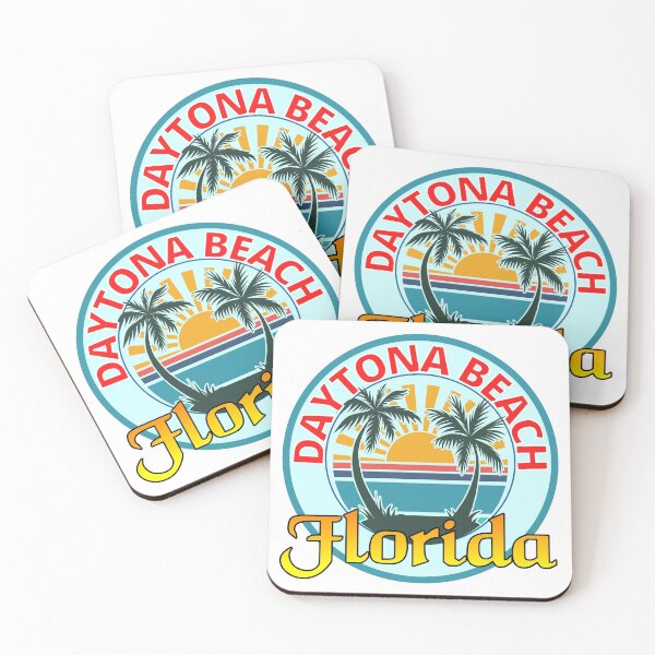Item preview, Daytona Beach Florida Beach Sticker designed and sold by RGRamsey.