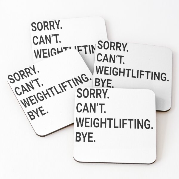 Item preview, Sorry Can't WEIGHTLIFTING Bye - Funny WEIGHTLIFTING designed and sold by YukiShop.