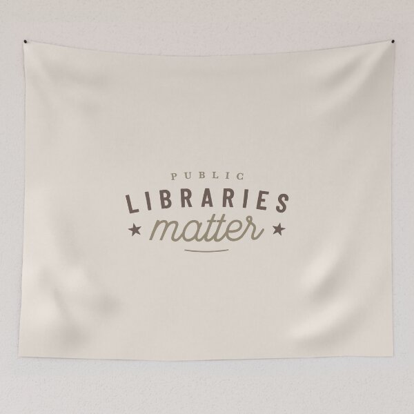 Item preview, Libraries Matter Support designed and sold by Geek Updated.