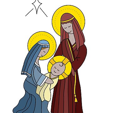 Artwork thumbnail, Nativity by AlisonHazelArt