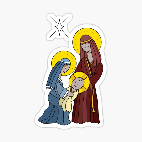 Nativity Sticker