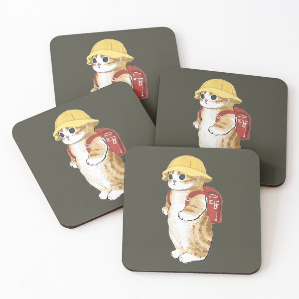 Item preview, kawaii kitty cat cute camping scout kittens best selling gift   designed and sold by LouisMillse.