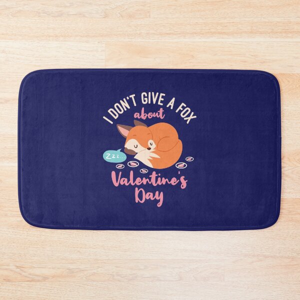Item preview, Anti Valentines Day I Don't Give a Fox About Valentine's Day  designed and sold by jaygo.