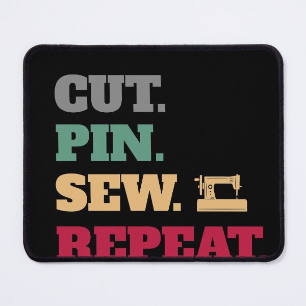 Item preview, Funny Cut Pin Sew Repeat designed and sold by Salvadax.