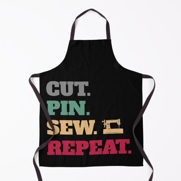 Item preview, Funny Cut Pin Sew Repeat designed and sold by Salvadax.