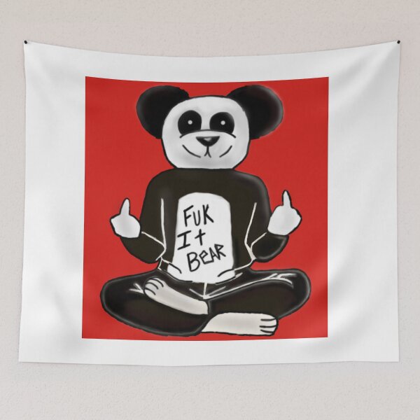 Item preview, fuk it bear designed and sold by stoneapeproject.