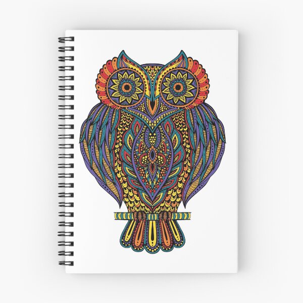 Artikelvorschau, Eule Zentangle entworfen und verkauft von Hartics.