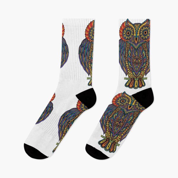 Artikelvorschau, Eule Zentangle entworfen und verkauft von Hartics.