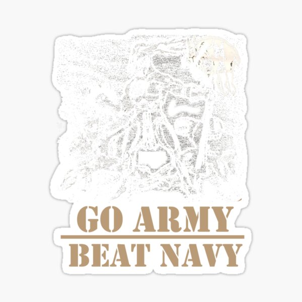 Go Army Beat Navy Football Spirit Gear Sticker