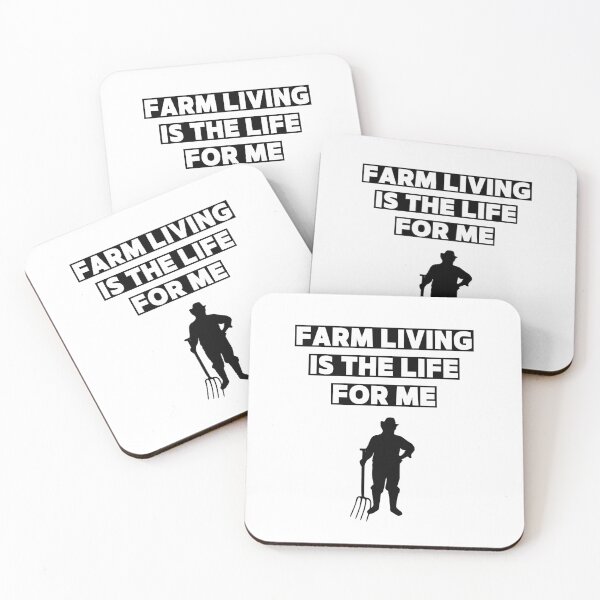 Item preview, FARM LIVING IS THE LIFE FOR ME designed and sold by LaBelleMaison.
