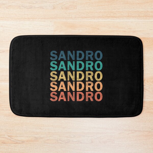Item preview, Sandro Name T Shirt - Sandro Vintage Retro Sandro Name Gift Item Tee designed and sold by mackpatsy.