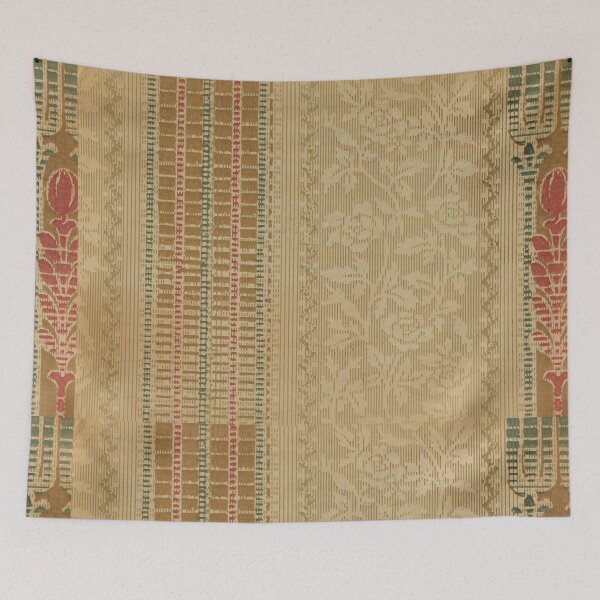 Item preview, Antique Wallpaper - Gold Floral designed and sold by lulu890.