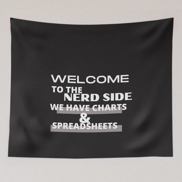 Item preview, Welcome to the nerd side- Funny -Unique -Gift for stock market, crypto, options trader, forex traders and day traders  designed and sold by TradingTeesKids.