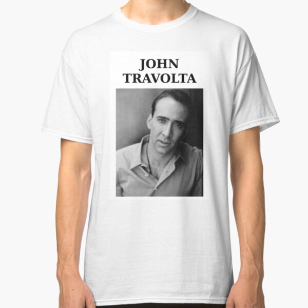 Nicolas Travolta... John Cage... WTF? Classic T-Shirt