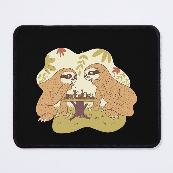 Item preview, Funny chess sloth designed and sold by solimangomaa.