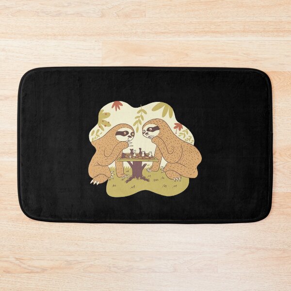 Item preview, Funny chess sloth  designed and sold by solimangomaa.