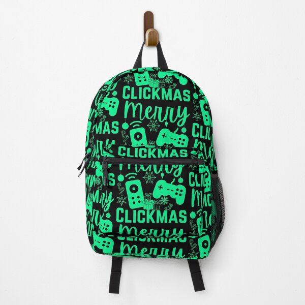 Item preview, Merry Clickmas Merry Christmas Pun Neon Green designed and sold by Rainbows Rock.