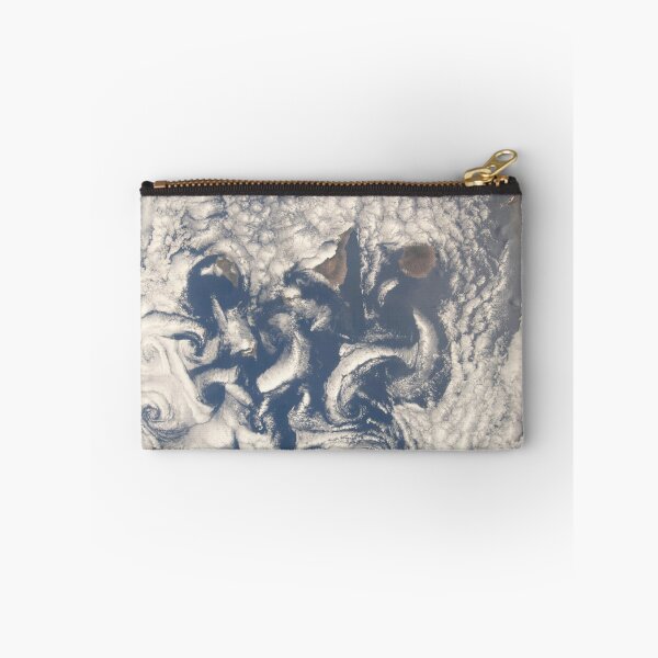 Item preview, Cloud vortices in the area of the Canary Islands in the North Atlantic Ocean. designed and sold by StocktrekImages.
