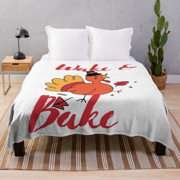 Artikelvorschau, Thanksgiving Quotes T-ShirtWake and bake entworfen und verkauft von BeaDouris.