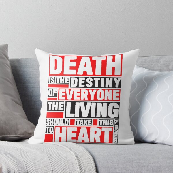 Item preview, Ecclesiastes 7:2 Destiny designed and sold by plushism.
