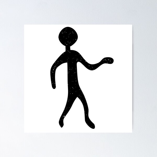 Item preview, Ancient Human Cave Painting designed and sold by Parag's Travel Shop.