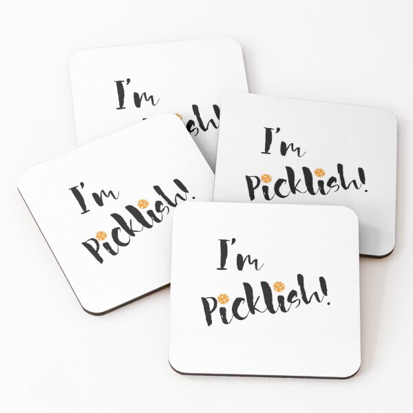 Item preview, Funny Pickleball Pun I'm Picklish designed and sold by whyitsme.