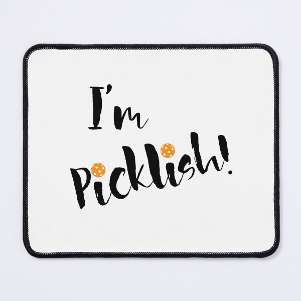 Item preview, Funny Pickleball Pun I'm Picklish designed and sold by whyitsme.