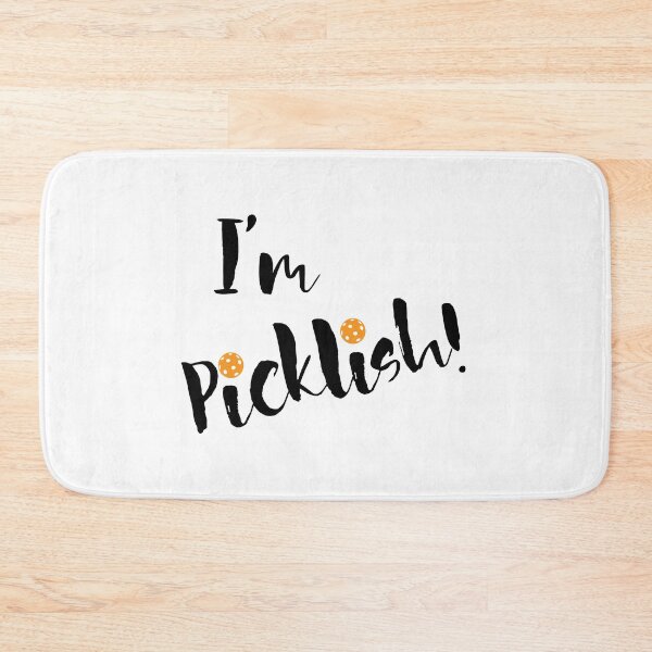 Item preview, Funny Pickleball Pun I'm Picklish designed and sold by whyitsme.