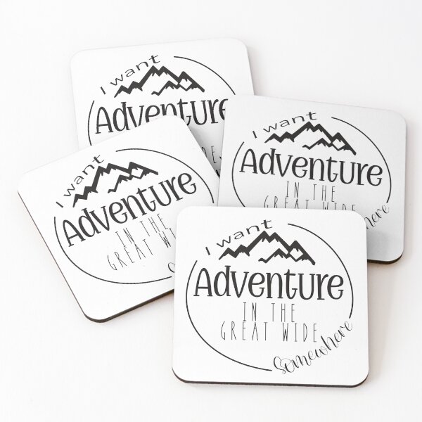 Item preview, I want adventure in the great wide somewhere  designed and sold by stylistking.