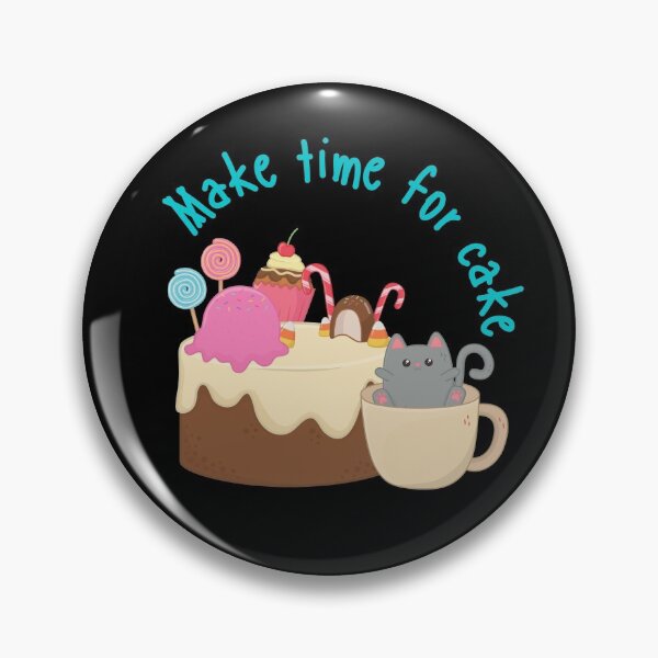 Item preview, Make time for cake designed and sold by Scribblehound.
